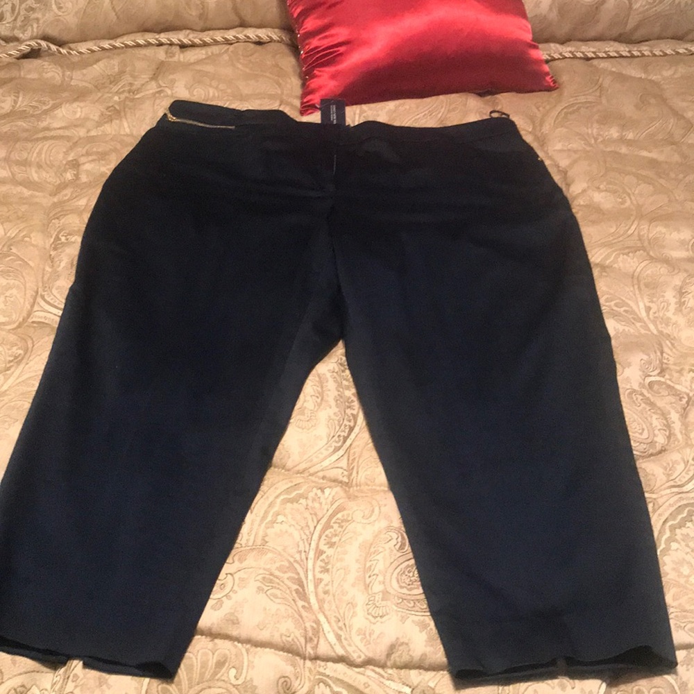 Navy Blue Capris